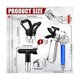 thumbnail image 3 of 5 Pcs Airless Sprayer Hose Kit 3600 Psi 517 Tip Swivel Joint with Nozzle Guard Spray Tips and Exten, 3 of 5