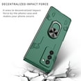 thumbnail image 2 of Galaxy Z Fold 2 Case with 360°Rotate Ring Holder, Allytech Premium Hard PC Scratch Resistant Anti-Drop Viewing Kickstand Folio Foldable Cover for Samsung Galaxy Z Fold 2 5G(2020), Darkgreen, 2 of 10