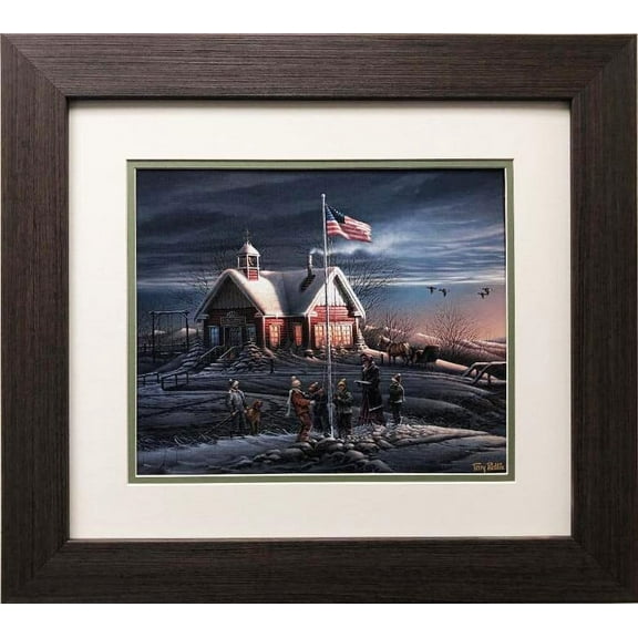 Terry Redlin "America! America! " CUSTOM FRAMED Art Generic
