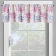 thumbnail image 2 of Ambesonne Flowers Window Valance, Romantic Floral Design, 54" X 18", Pink and White, 2 of 5