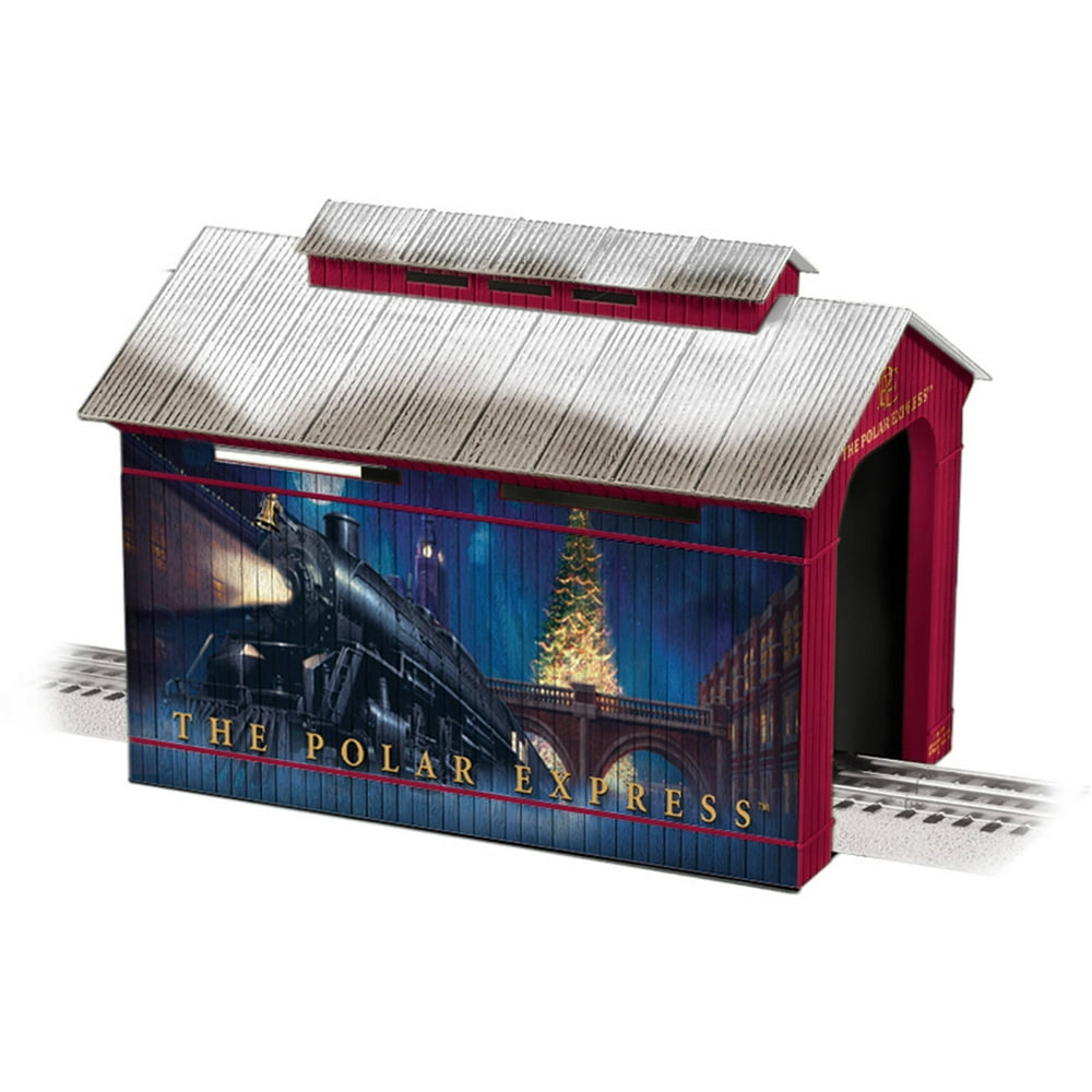 Lionel Polar Express O Gauge Model Train Covered Bridge