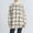 czb# Beige406, variant on Womens Casual Jacket Hooded Plaid Long Sleeve Wool Coat With Pocket Mid-Length Cardigan Loose Oversized Strench Coat Outwear