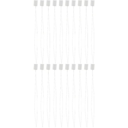 Hemoton 20 pcs  Opening Beading Embroidery Needles DIY Knitting Needles Sewing Needles