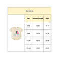 thumbnail image 4 of FEORJGP Infant Baby Girls Summer Romper 3M 6M 12M 18M Newborn Short Sleeve T-shirt Jumpsuit Crew Neck Letters Bodysuit Toddler Loose Casual Daily Clothes, 4 of 9
