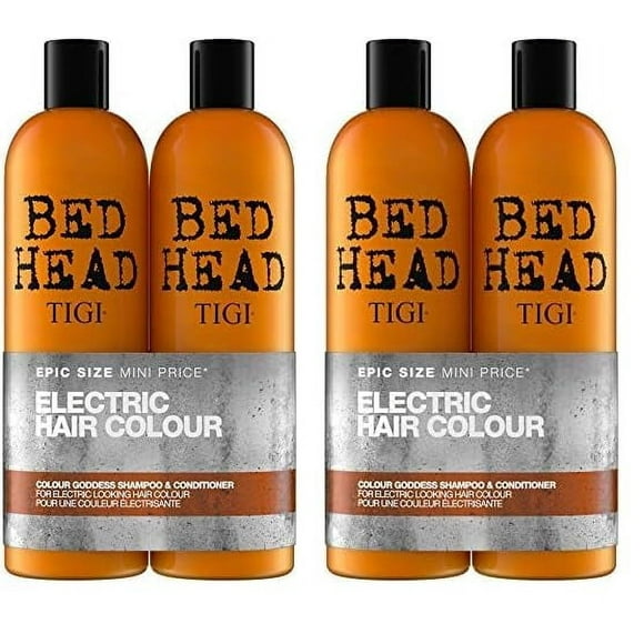 Bed Head By TIGI Colour Goddess Shampoo And Conditioner For Coloured Hair 25.35 Fl Oz 2 Count (Pack of 2)