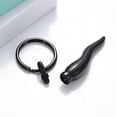 thumbnail image 2 of Cremation Jewelry Urn Necklaces For Ashes Italian Horn Urn Pendant Memorial Keepsake Jewelry For Human Men Women, 2 of 6