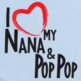 thumbnail image 2 of CafePress - I Heart My Nana And Pop Pop Body Suit - Long Sleeve Cotton Baby Bodysuit, 2 of 4