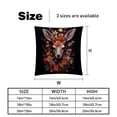 thumbnail image 5 of Floral Animal Velvet Throw Pillow Covers Set of 2 - Sizes 16x16, 18x18, 20x20 Inches - Decorative Pillows with Unique Patterns for Various Occasions, 5 of 6