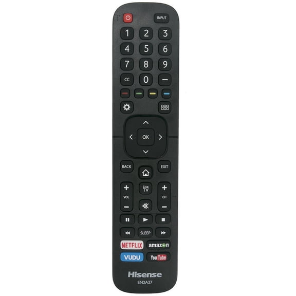Hisense EN2A27 TV Remote for 50H7C 50H7GB1 55H9B2 65CU6200 65H10B 43H7C 50CU6000