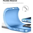 thumbnail image 3 of Case Compatible with iPhone 15 Pro (6.1-inch) Matte Translucent Phone Case for Men, Women, Girls, Thin Back Cover, Blue, 3 of 13