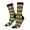 3 Black, variant on Vintage Mexican Crew Socks for Men & Women, Breathable Casual Athletic Ankle Socks