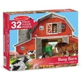 thumbnail image 2 of Rompecabezas en Forma de Granero Melissa & Doug MD-8455 32 piezas Cartón Extra Grueso Infantil, 2 of 2