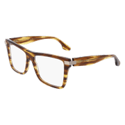 VICTORIA BECKHAM OPHTHALMIC VB2677 FEMALE 53/15/140 224 STRIPED TOBACCO