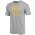 thumbnail image 2 of Men's Gray San Diego Padres Father's Day Greatest Dad Tri-Blend T-Shirt, 2 of 3