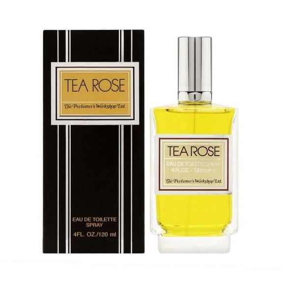 Perfumers Workshop 4.0 oz Tea Rose Eau de Toilette Spray for Women