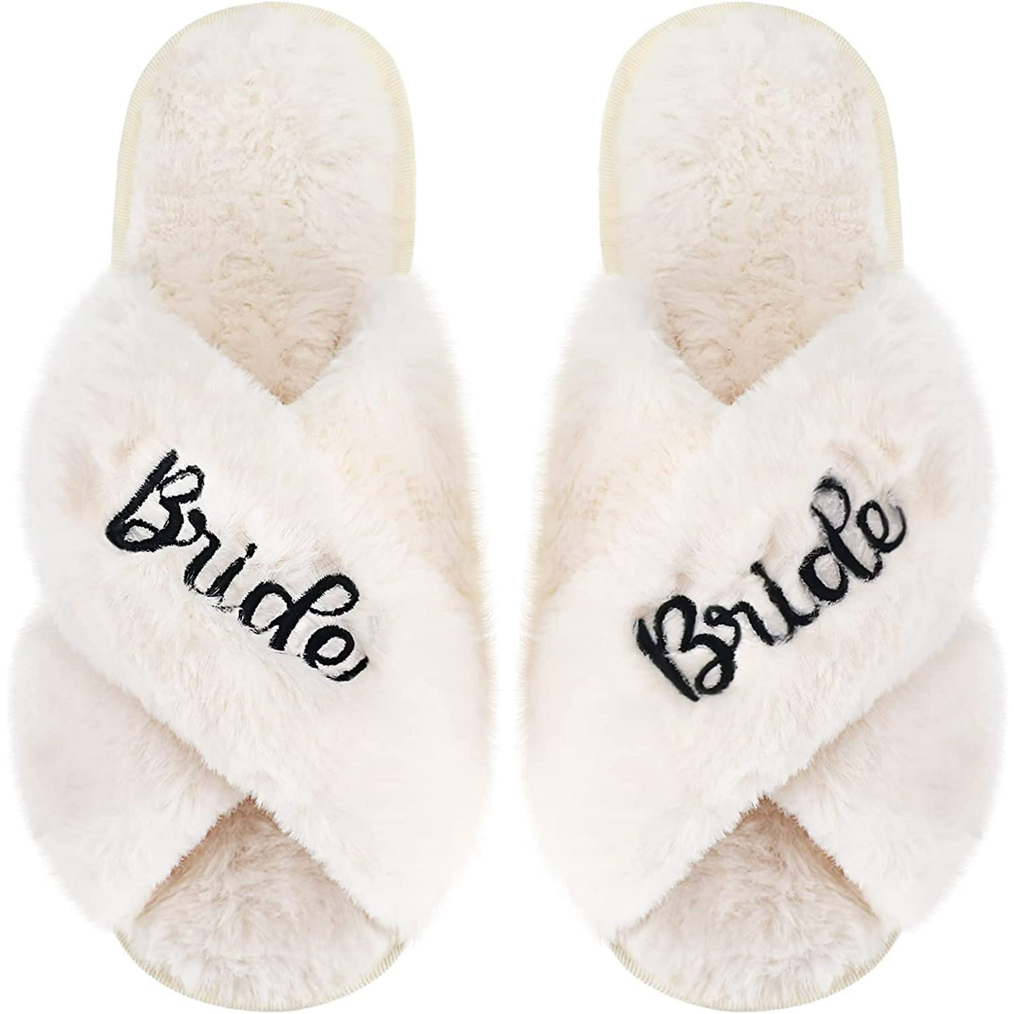 Slippers for wedding day hot sale