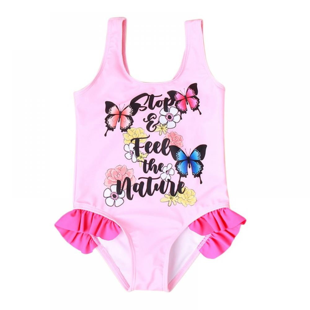 GYRATEDREAM Girls Swimsuits Unicorn Bathing Suits Toddler Kids One