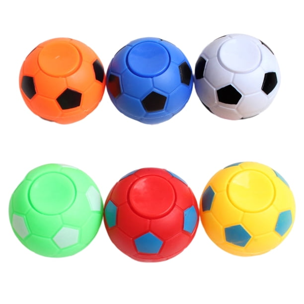 ZTGD Fidget Football - Minipelotas giratorias con giroscopio, accesorios divertidos, juguete antiestrés para aliviar el estrés, juguete para los dedos, juguetes deportivos de fútbol, regalos de fiesta