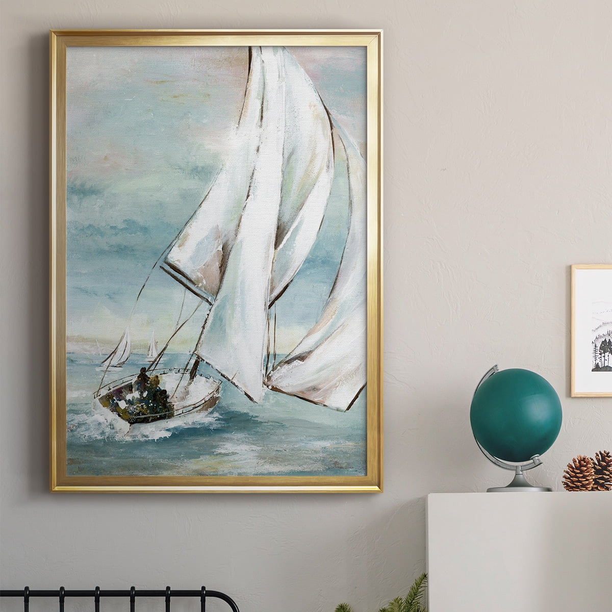 Setting Sail Premium Classic Framed Print - Ready to Hang