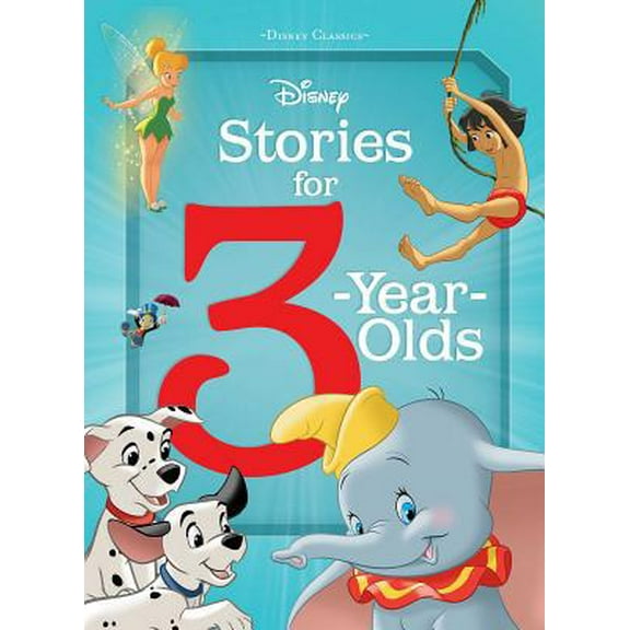 Pre-Owned Disney Stories for 3-Year-Olds (Hardcover) 0794444350 9780794444358