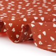 thumbnail image 5 of CHUANK Women‘s Plus Summer Pin Dots Ruffle Short Sleeve V Neck Blouses, 5 of 5