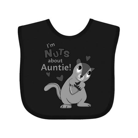 

Inktastic I m Nuts About Auntie Gift Baby Boy or Baby Girl Bib