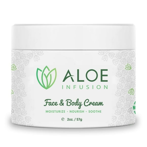 Hidratante con infusión de aloe para cuerpo y rostro con aloe vera orgánico, 250 ml