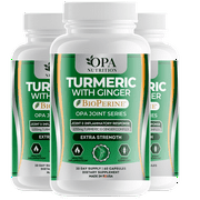 OPA Joint Turmeric & Ginger with Curcuminoids for Absorption – 60ct