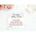 thumbnail image 2 of Inkdotpot 30Baby ShowerDiaper Raffle Ticket Lottery Insert Cards Supplies Games For Baby Shower Party Confetti Gender Neutral Bring A Pack Of Diapers To Win Favors Gifts And Prizes, 2 of 5