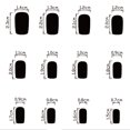 thumbnail image 3 of QIPOPIQ Ongles Pressés de Pâques Moyens Carrés Faux Ongles Style Abstrait Faux Ongles Fleur Colorée Ongles Collants Couverture Complète Ongles Acryliques Réutilisables Pâques, 3 of 6