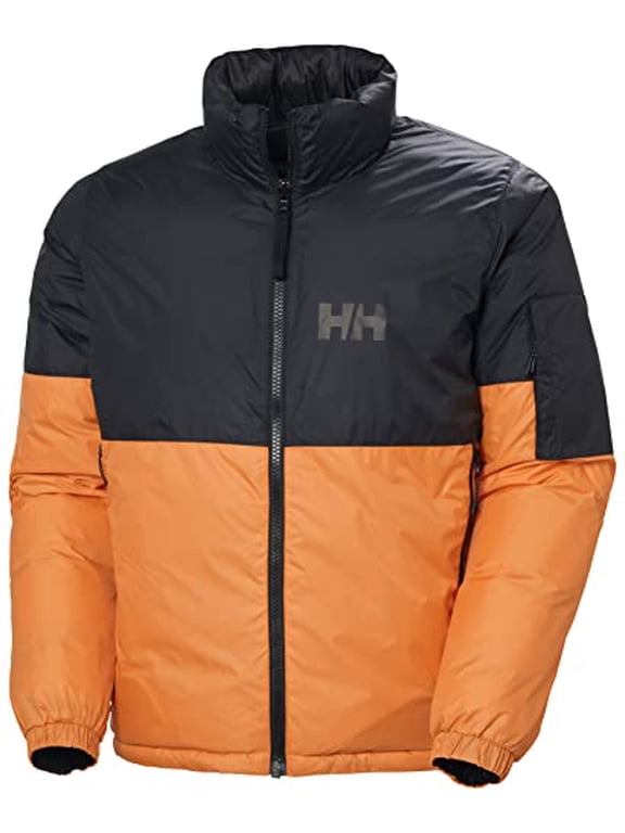 Men's Active Reversible Jacket, 325 Poppy Orange, Small