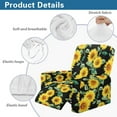 thumbnail image 5 of Xoenoiee Sunflower Pattern Recliner Chair Cover Lazy Boy Recliner Covers Recliner Covers for Recliner Chair, Elastic Furniture Protector Prevent Wear and Pet Hair, 5 of 7