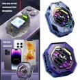 thumbnail image 2 of Cellphone Radiator for Most Smartphone Model Semiconductor Phone Coolers Gaming Coolers with LED Light Multicolor, 2 of 4