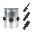 thumbnail image 1 of Tubo de admisión de aire del motor,Tubo de admisión de aire para motor de automóvil de 76 mm con 3 orificios,Para manguera de vacío del motor,Conducto de manguera para sistemas de admisión, 1 of 9