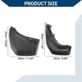 thumbnail image 3 of Unique Bargains Mud Flaps Splash Guards W/Mount Accessories for Land Rover Evoque Prestige with radar 2013-2022 Front Rear Mud Guards 1 Set, 3 of 6
