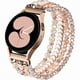 thumbnail image 1 of wonima02 Beaded Bracelet Band Compatible with Galaxy Watch 7/6/5/4/Active 2 40mm 44mm/Watch 4 Classic 42mm 46mm/6 Classic 43mm 47mm/5 Pro 45mm, Women Girl 20mm Handmade Fashion Stretchy Watch Band, 1 of 1