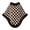 Coffee 1, variant on Fewfanhot Faux Fur Trim Heart Print Short Poncho Cape, Soft Warm Plush Wrap Shrug Coat for Women Fall Winter