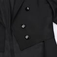 thumbnail image 5 of Zpzdpjkx Mens Color-Blocked Tailcoat Trendy Lapel Long Stage Show Long Sleeve Outerwear for Magician Performance Party Formal Coat, 5 of 7