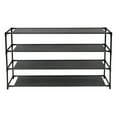 thumbnail image 6 of UWR-Nite Shoe Rack Organizer with 4 Tiers, for up to 20 Pairs of Shoes, Vertical Large Shoe Rack with Removable, Water, Dust & Oil Resistant Shelves, Stackable Shoe Rack for Boot & Shoe Storage, 6 of 8