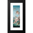 thumbnail image 2 of François Boucher 10x24 Black Modern Framed Museum Art Print Titled - Venus on the Waves (1769), 2 of 5