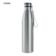 SANWOOD 650/1000ml Stainless Steel Large Capacity Portable Outdoor Sports Water Bottle