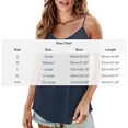 thumbnail image 4 of TAGOLD Womens Round-Neck Camisoles Solid Color Sleeveless Summer Casual Cami Tank Top, 4 of 5