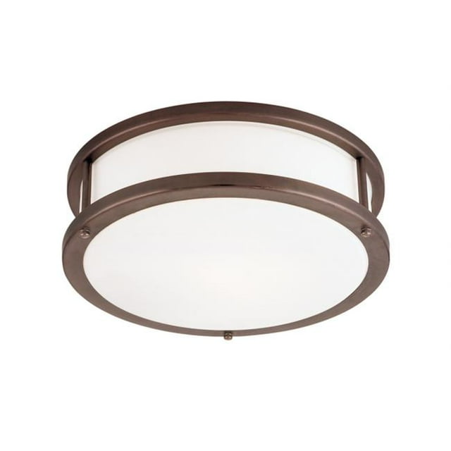 Access Lighting 50080-BRZ-OPL Conga 2 Light Flush - Mount - Bronze