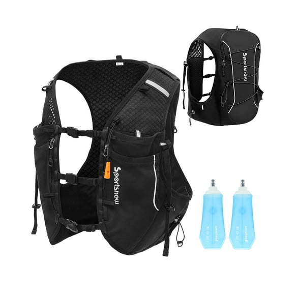 Mochila de hidratación para correr de 10 litros con bolsa de agua de 2 litros