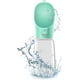 thumbnail image 1 of ZHAOCHENG Botella de agua portátil para perros, botella de agua de viaje antibacteriana de calidad alimentaria de 550ml para perros y gatos, agua potable para mascotas al aire libre, 1 of 5