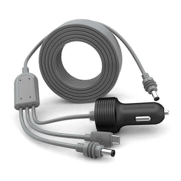 Starlink Mini 3 in 1 DC Power Cable 10FT Cigaretter Plug and DC Male Power Cable Cord for Starlink M