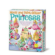 The Sales Partnership 4M 2019" Glitter Princess Mould and Paint - Multi-Coloured