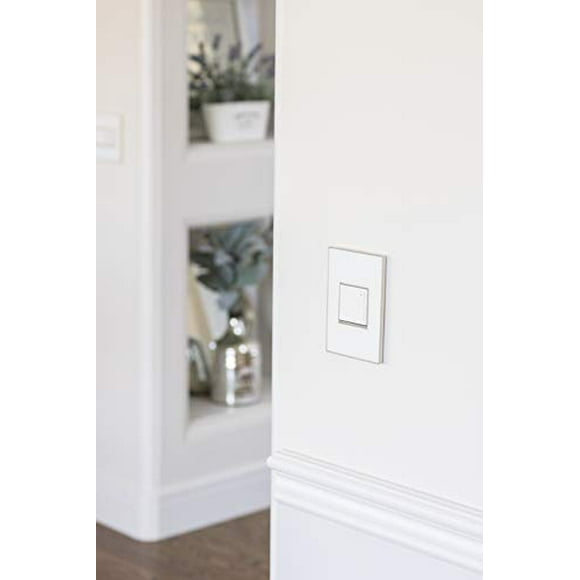 Legrand Adorne ADTPRRW1 sofTap WiFi Ready Remote Dimmer, White