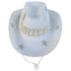 thumbnail image 3 of Sombrero de fieltro para novia con de imitación, sombrero de , para de cosplay, occidental, de llevar,, 3 of 6