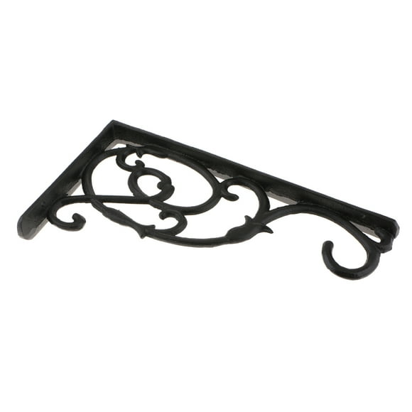 Soporte de estante de pared Sunnimix de metal de Alta resistencia Negro